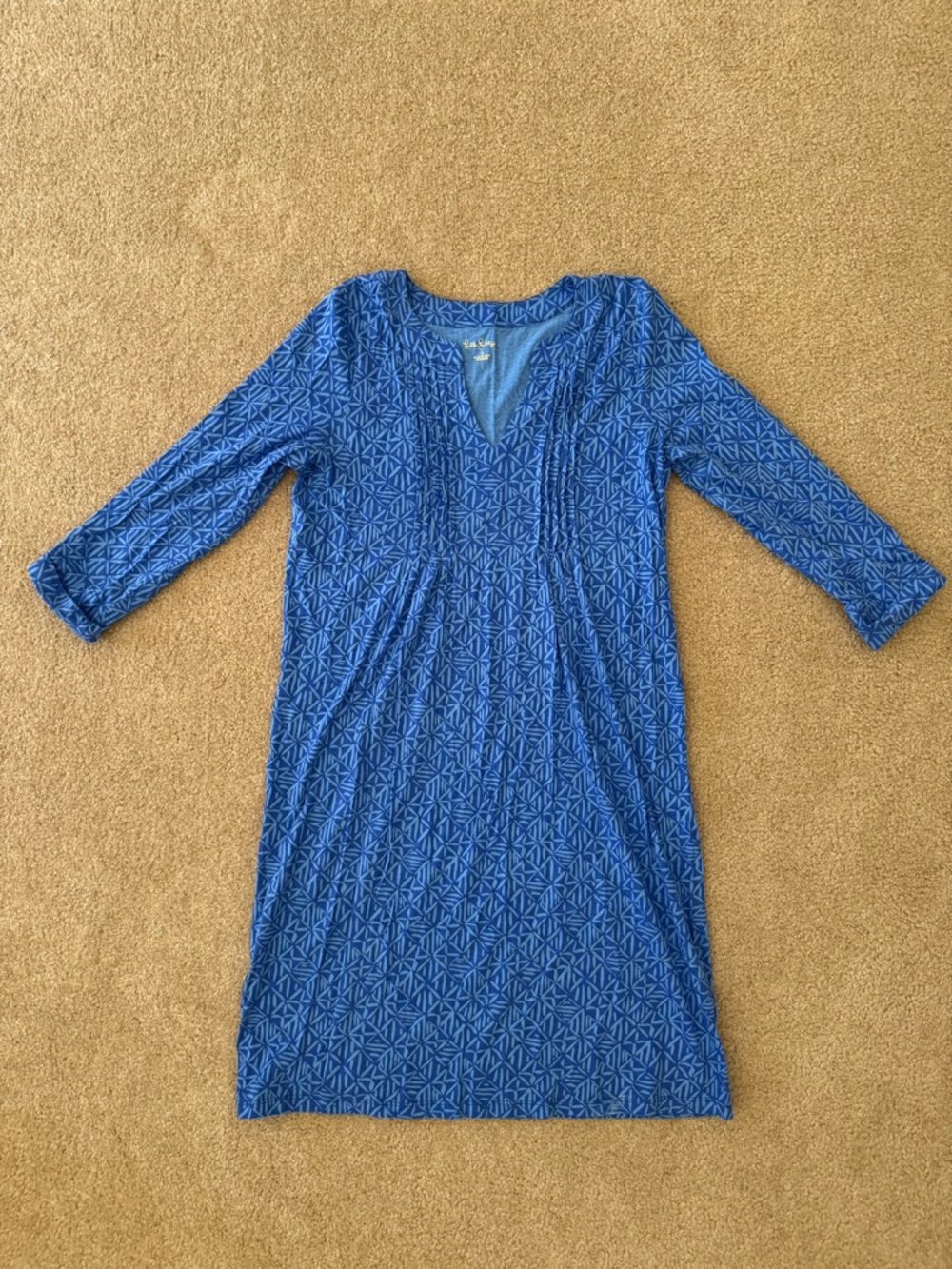 Lilly Pulitzer 100% cotton shift dress size small great condition